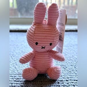 Miffy Charm in Corduroy Pink - NWT